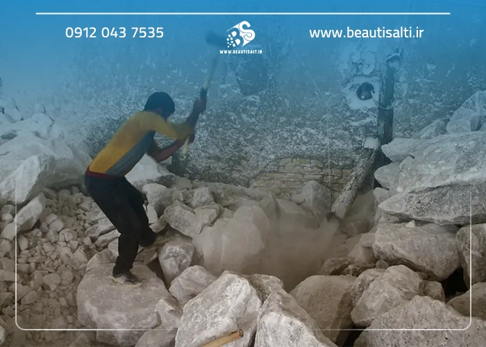 استخراج نمک صنعتی