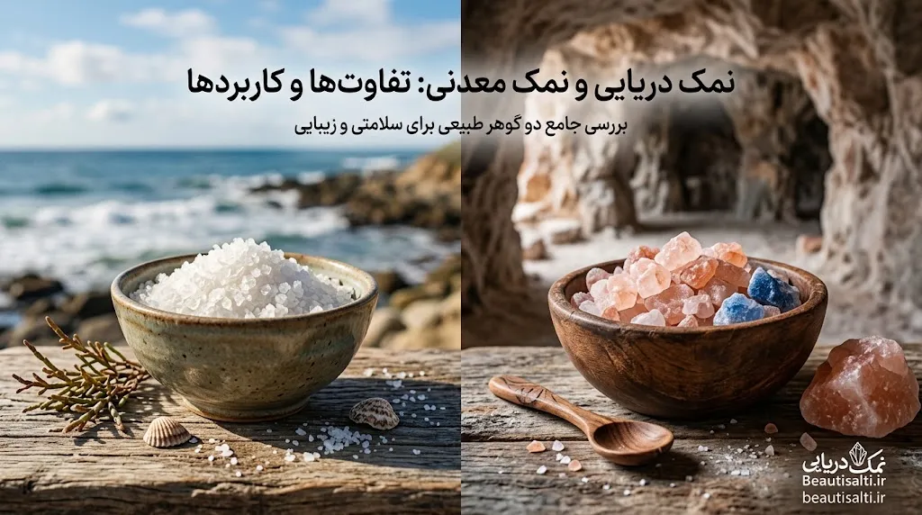 نمک دریایی یا نمک معدنی؟ بررسی تفاوت‌ها و کاربردهای هرکدام