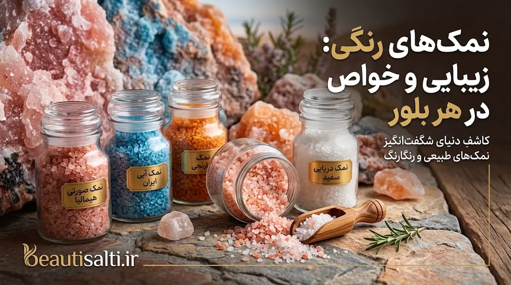 نقش نمکهای رنگی در سفرهآرایی