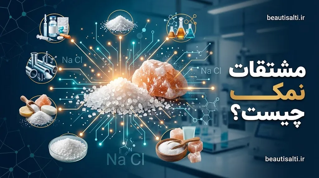 مشتقات نمک چگونه تولید میشوند؟